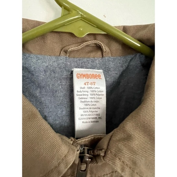 Toddler Gymboree Canvas Work Coat Size 4T - 5T - Picture 5 of 6